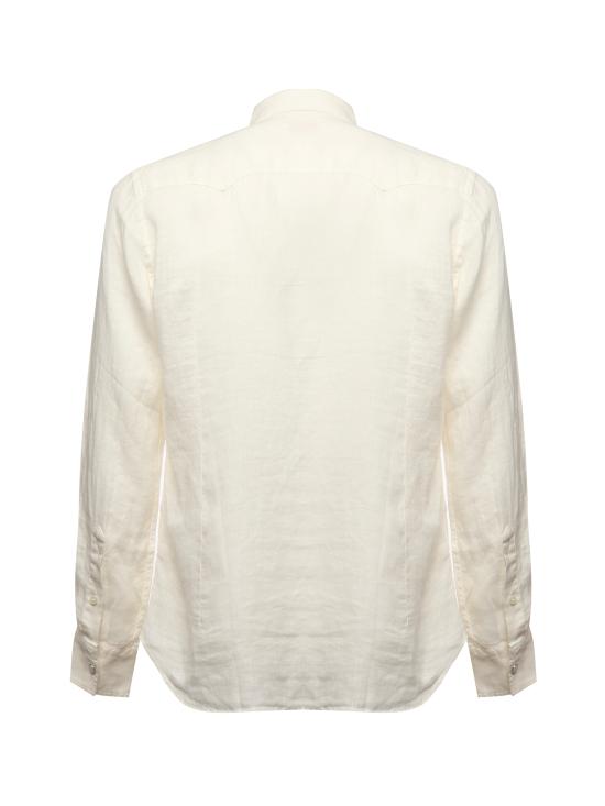 25FW 세인트바쓰 긴팔 셔츠 GRG0001 01033H White - MC2 SAINT BARTH