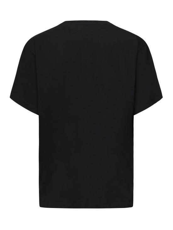 25FW MM6 메종마르지엘라 반팔 티셔츠 SH0GC0032 S24312900 Black - MM6 MAISON MARGIELA