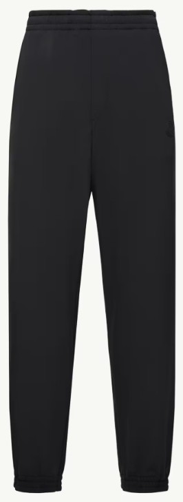 25FW 몽클레어 스트레이트 팬츠 K20912A00012598PM 999 BLACK