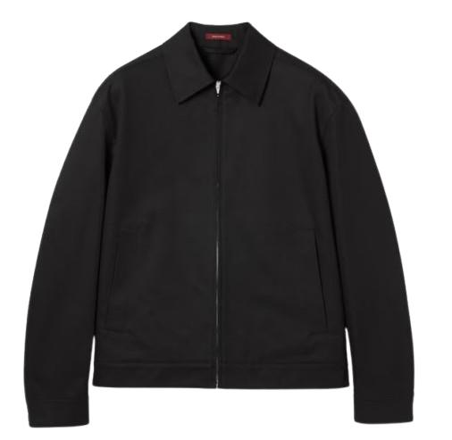 25FW 구찌 웹 디테일 코튼 트윌 자켓 827503 ZAQH51000 Black