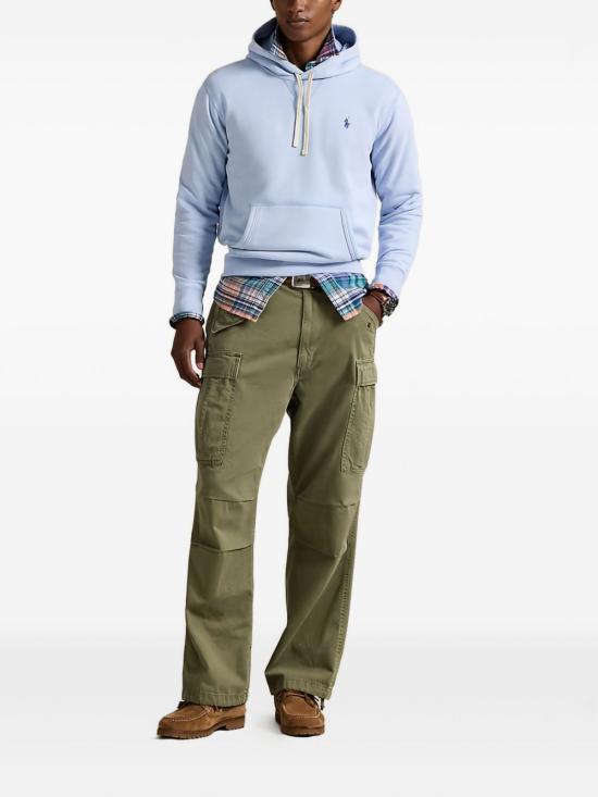 25FW 랄프 로렌 긴팔 티셔츠 710766778103 SOUTHPORT BLUE - RALPH LAUREN