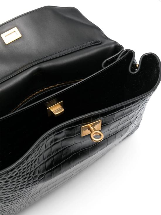 25FW 발렌시아가 숄더백 789772 2AA5L1000 Black - BALENCIAGA