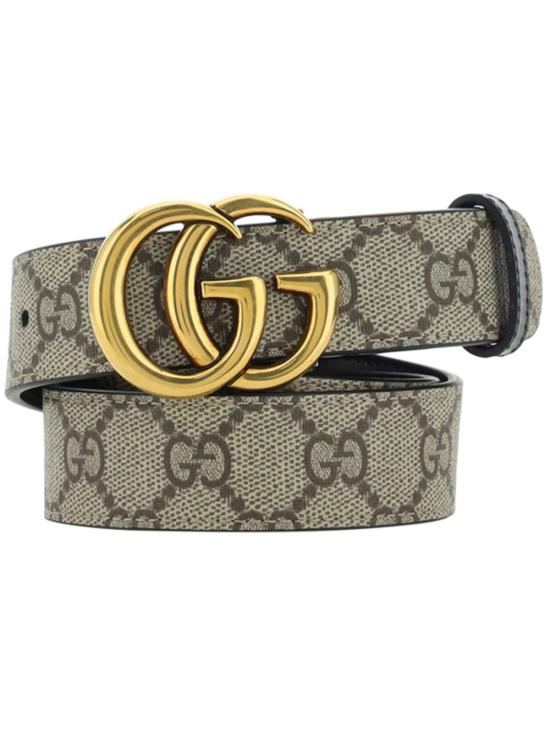 24FW 구찌 GG 마몽 리버시블 벨트 659417 92TIC9769 - GUCCI