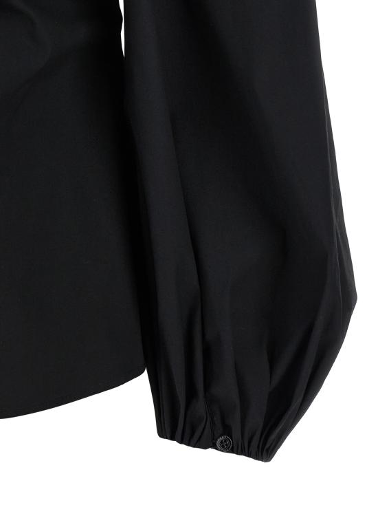 25FW 캐롤리나 헤레라 긴팔 티셔츠 P2511N210SCT001 Black - CAROLINA HERRERA