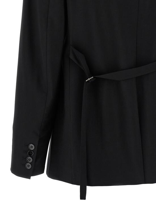 25FW 넨시 도자카 수트 세트 NDSS25JKT030BLACK Black - NENSI DOJAKA