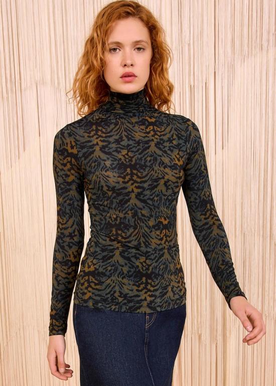  울라 존슨 반팔 티셔츠 아우렐리아 저지 롱슬리브 터틀넥 탑 데저트 재스퍼