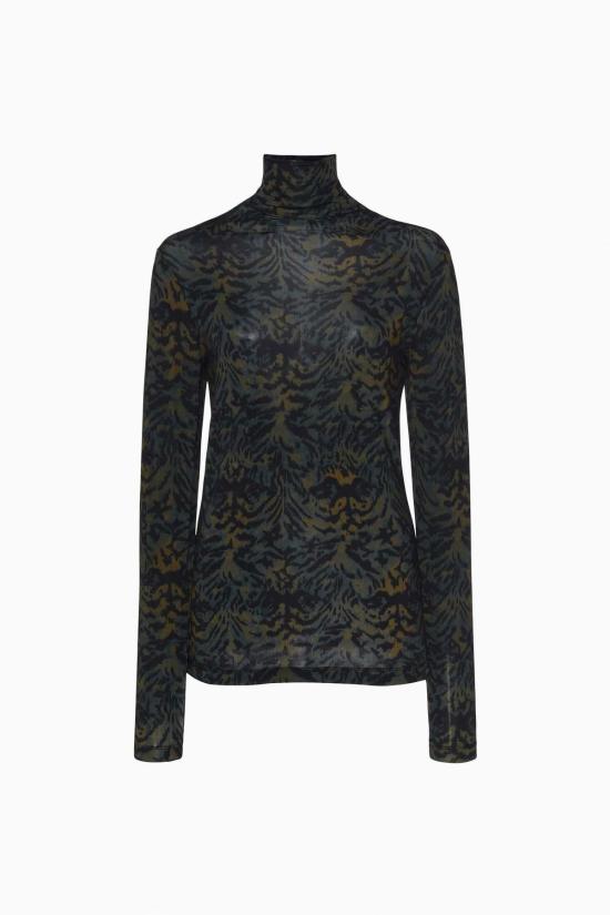  울라 존슨 반팔 티셔츠 아우렐리아 저지 롱슬리브 터틀넥 탑 데저트 재스퍼 - ULLA JOHNSON