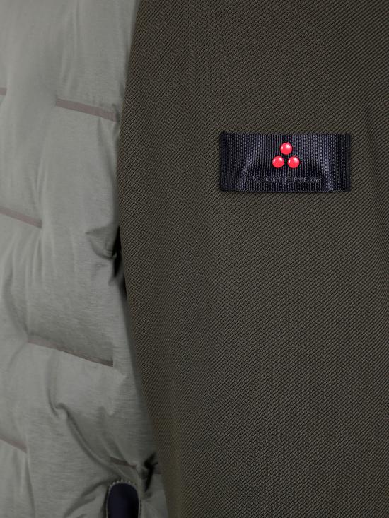 25FW 페트레이 홀저 SJN BMAT 자카드 퀼팅 배색 재킷 PEU5206 01191802 690 GREEN - PEUTEREY