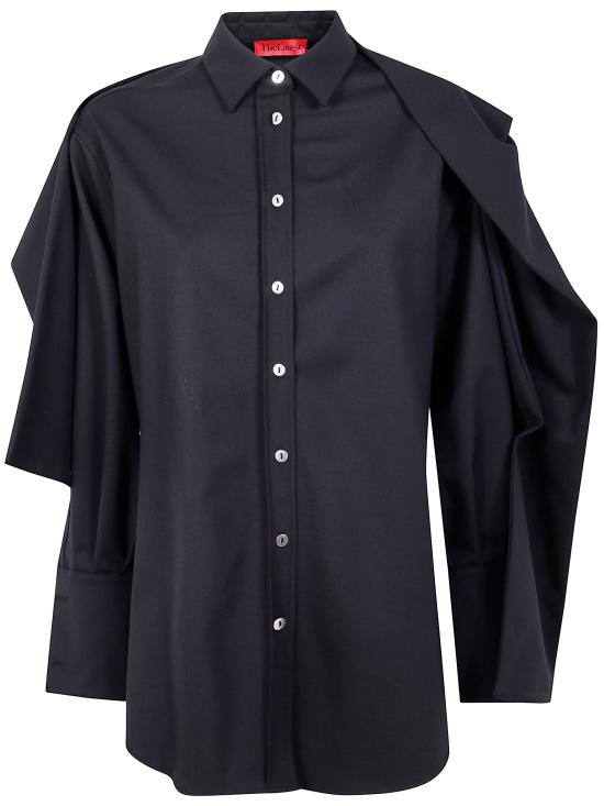 25FW 더 레이티스트 셔츠 TLW04003W0206ABTP T0002 BLACK - THE LATEST