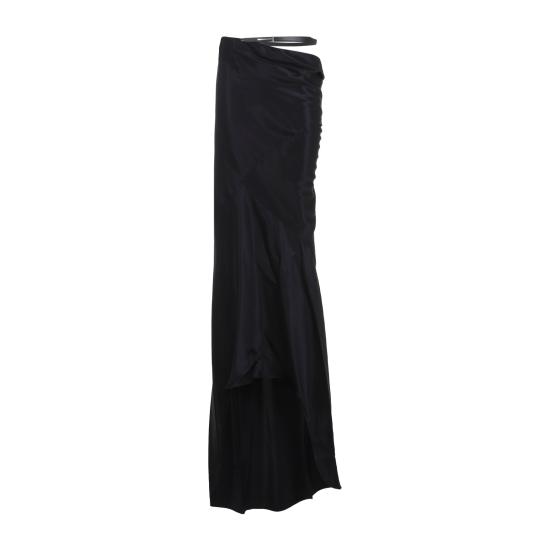 25FW 톰포드 롱 스커트 GC5828FAX1664 LB999 BLACK