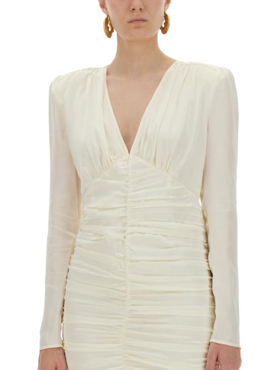 25FW 로테이트 바이 크리스텐슨 숏 원피스 114674857 BCR1908857 IVORY - ROTATE BY BIRGERCHRISTENSEN