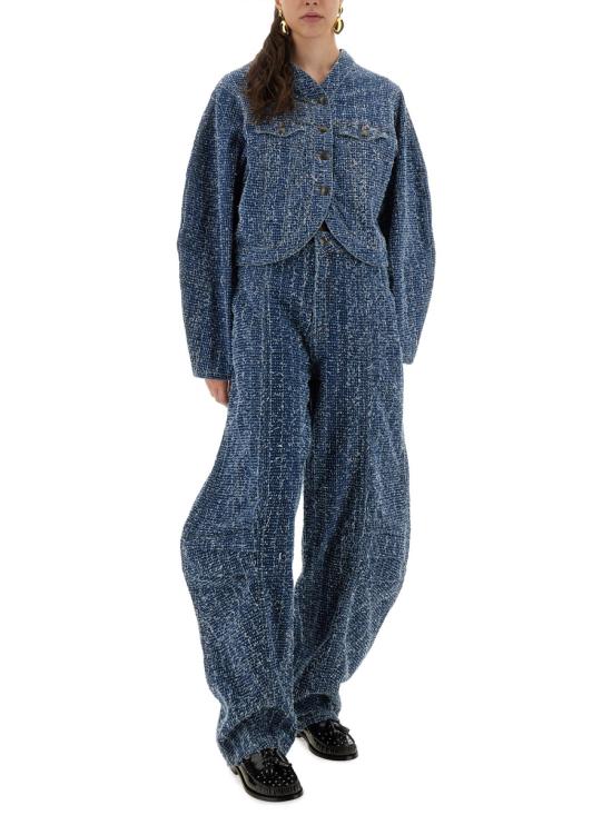 25FW 로테이트 바이 크리스텐슨 스트레이트 팬츠 1142001603 BCR19321603 BLUE - ROTATE BY BIRGERCHRISTENSEN