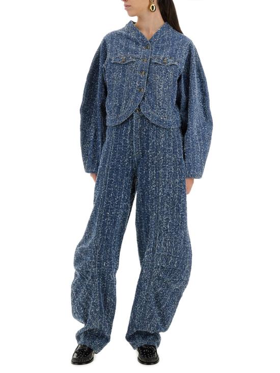 25FW 로테이트 바이 크리스텐슨 데님 자켓 1142011603 BCR19321603 BLUE - ROTATE BY BIRGERCHRISTENSEN