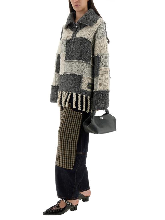 25FW 가니 스트레이트 팬츠 J1765 568 BLUE - GANNI