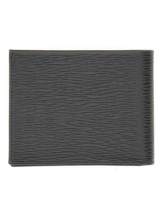 25FW 살바토레 페라가모 간치니 반지갑  685979 66A064008 BLACK - SALVATORE FERRAGAMO