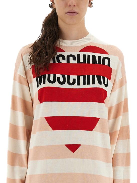 25FW 모스키노 미디 원피스 04998212 2166 PINK - MOSCHINO