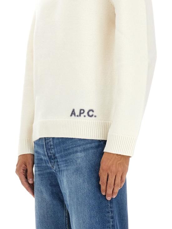 25FW 아페쎄 스웨터 WVBDJH23059 AAD IVORY - A.P.C.