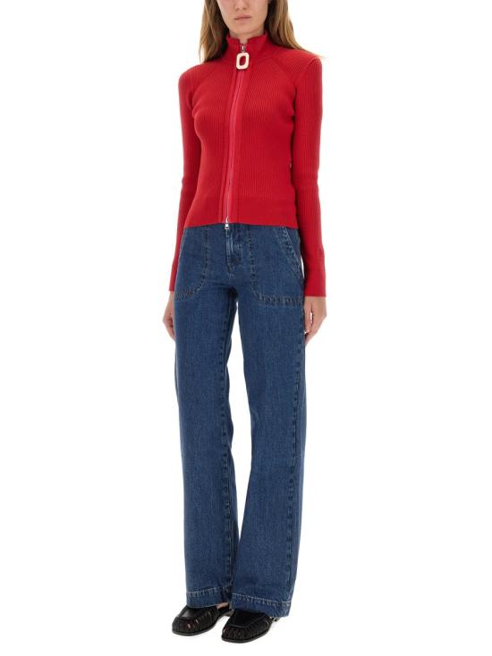 25FW JW앤더슨 트레이닝 상의 KW1353 YN0398445 RED - JW ANDERSON