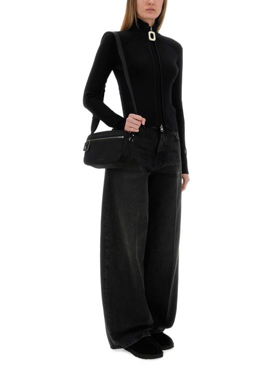 25FW JW앤더슨 스웨터 KW1353 YN0398999 BLACK - JW ANDERSON