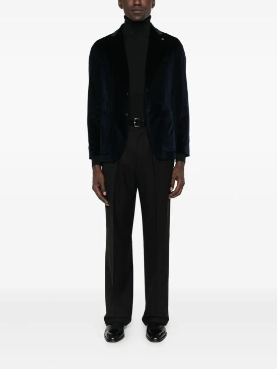25FW 톰포드 스트레이트 팬츠 PLMD01W0056 NAA BLACK - TOMFORD