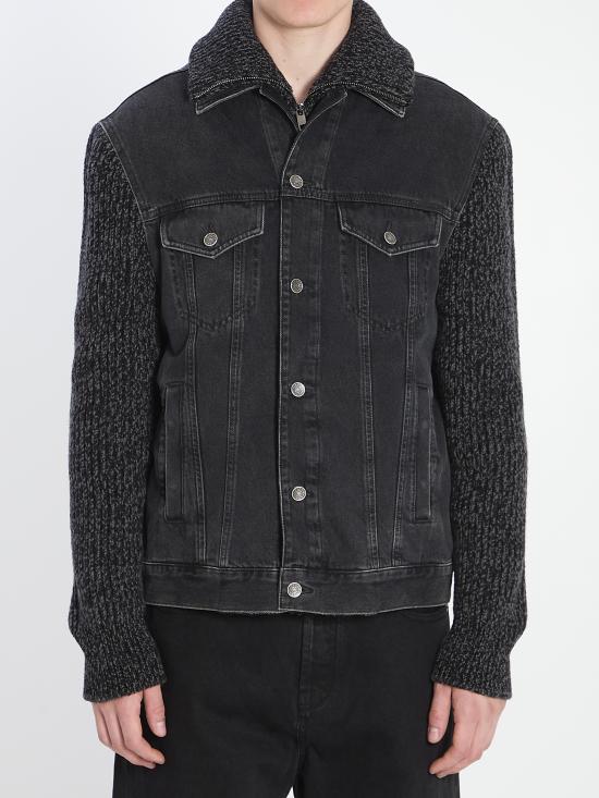 25FW 돌체앤가바나 데님 자켓 G9BTPDGJ701 S9001 BLACK