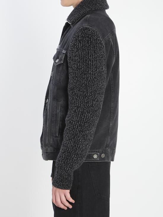 25FW 돌체앤가바나 데님 자켓 G9BTPDGJ701 S9001 BLACK - DOLCE & GABBANA