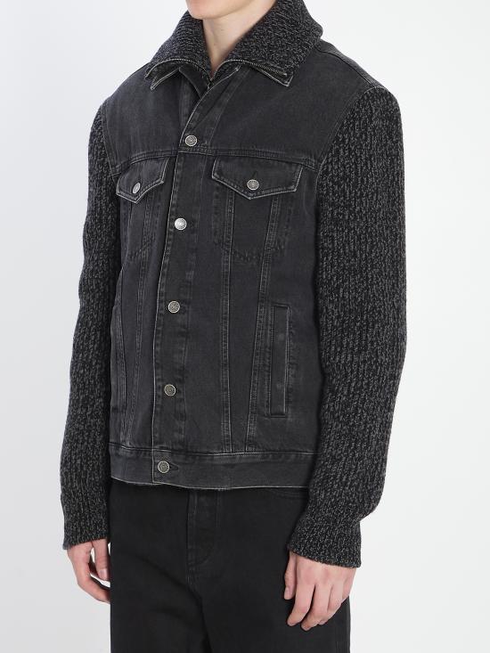25FW 돌체앤가바나 데님 자켓 G9BTPDGJ701 S9001 BLACK - DOLCE & GABBANA