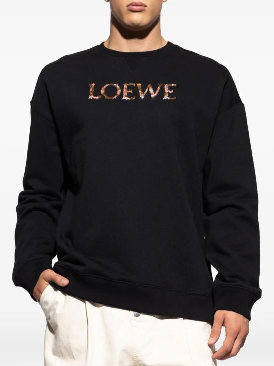 25FW 로에베 스웨터 H526Y24X63 1100 BLACK - LOEWE