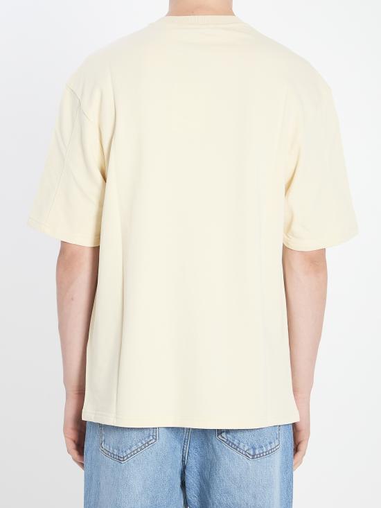 25FW 자크뮈스 반팔 티셔츠 TSM00563AJ00228 130 BEIGE - JACQUEMUS