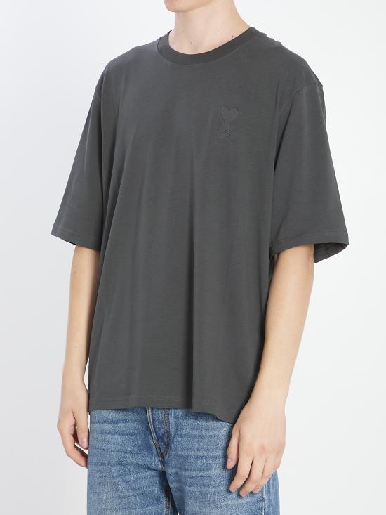 25FW 아미 반팔 티셔츠 UTS357726 020 GREY - AMI