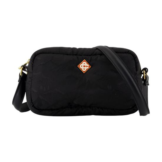 25FW 카사블랑카 크로스백 APF25BAG15601 BLACK