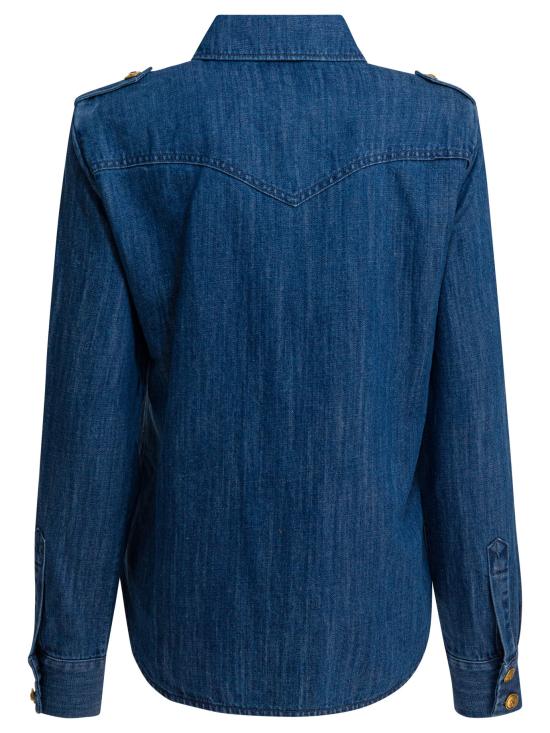 25FW 발렌티노 가라바니 셔츠 6B3DB02X94C558 BLUE - VALENTINO GARAVANI