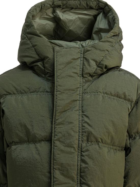 25FW [키즈] 스톤 아일랜드 패딩 4100010S0019V0055 GREEN - STONE ISLAND