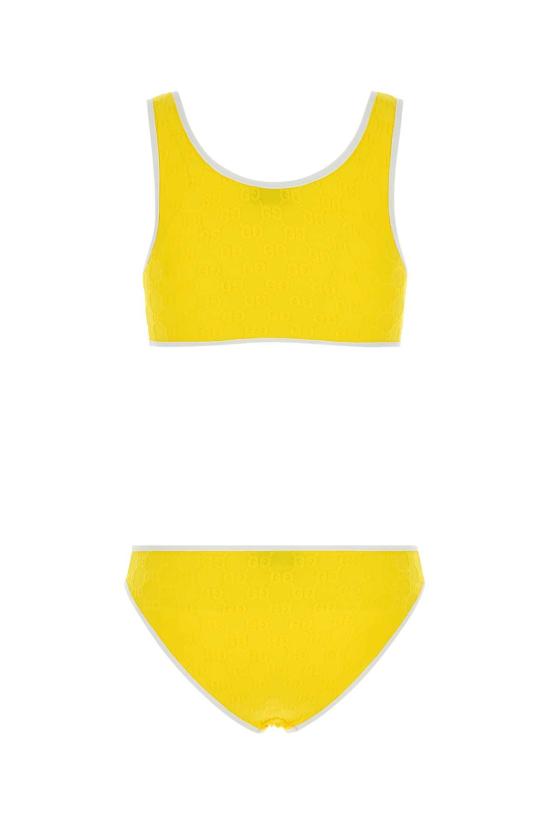 25SS 구찌 비키니 수영복 819659XHAJ7 7015 YELLOW - GUCCI