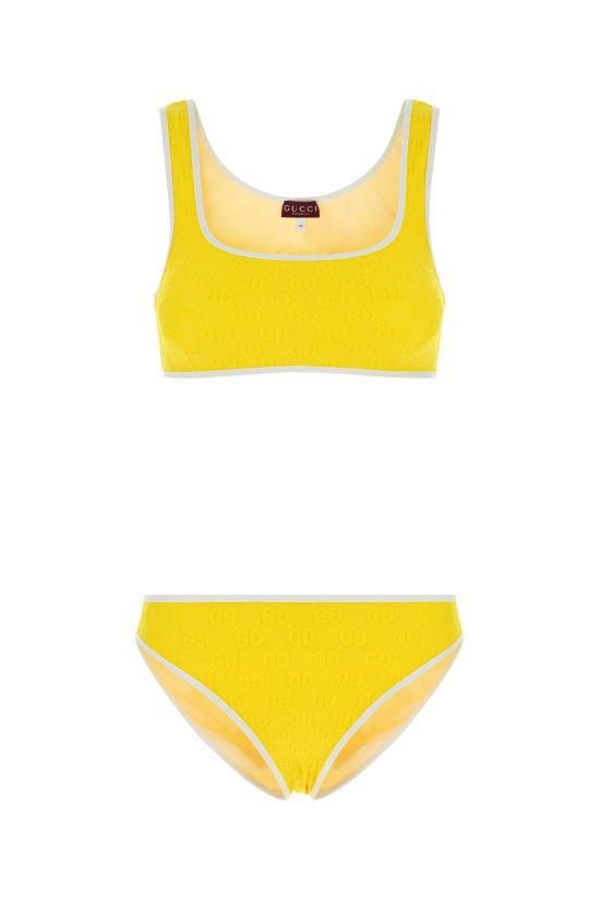 25SS 구찌 비키니 수영복 819659XHAJ7 7015 YELLOW