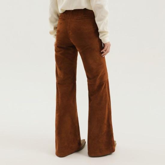 25FW 1989 스튜디오 스트레이트 팬츠 F04WLC002LEA001 2000 BROWN - 1989 STUDIO