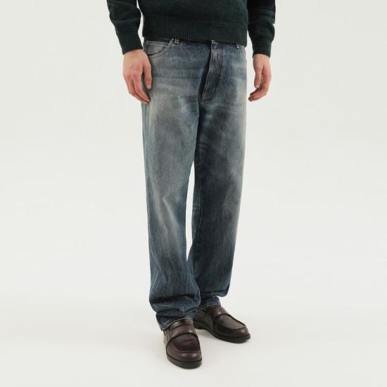 25FW 1989 스튜디오 스트레이트 팬츠 F04MCE010DEN001 6000 BLUE