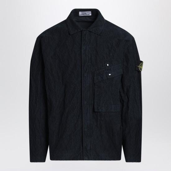 25FW 스톤 아일랜드 긴팔 셔츠 S151200020S0229 V0020 BLUE