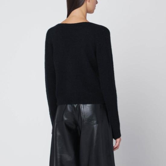 25FW 로베르토 콜리나 스웨터 253F01010WO F0109 BLACK - ROBERTO COLLINA