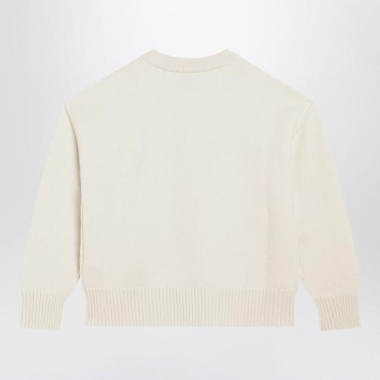 25FW 아미 ADC 크루넥 가디건  UKC368U018 151 WHITE - AMI