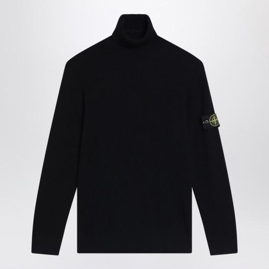 25FW 스톤 아일랜드 터틀넥 S155100052S00C2 V0029 BLACK