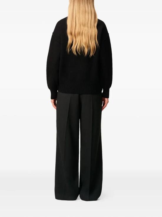 25FW 아미 터틀넥 H25UKS839018 009 NOIROUGE - AMI