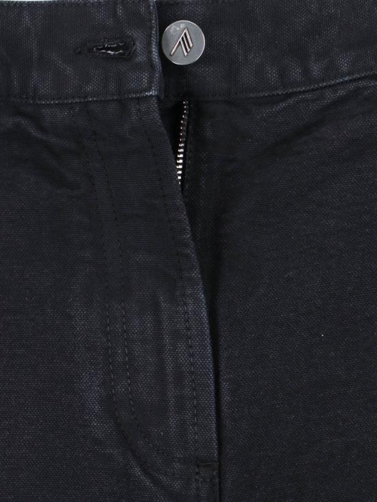 25FW 디 아티코 데님 팬츠 251WCP00277 DDD108AA 100 Black - THE ATTICO