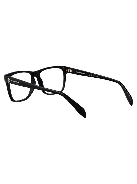 25SS 알렉산더 맥퀸 안경 AM0282O 001 BLACK BLACK TRANSPARENT - ALEXANDER MCQUEEN