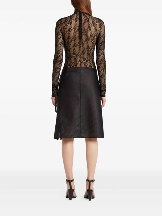 25FW 쿠레쥬 긴팔 티셔츠 325CTO444PA01329999 Black - COURREGES