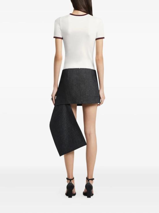 25FW 쿠레쥬 탑 125JTS017JS0203B211 White - COURREGES