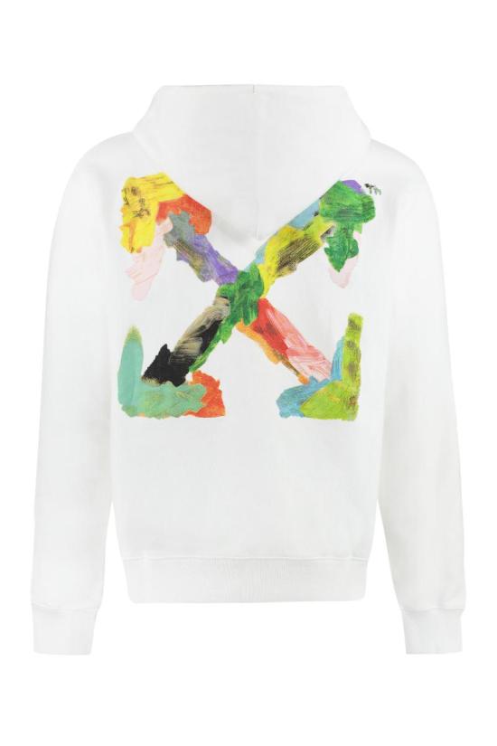 25SS 오프화이트 스웨터 OMBB097S23FLE004 0184 WHITE - OFF WHITE