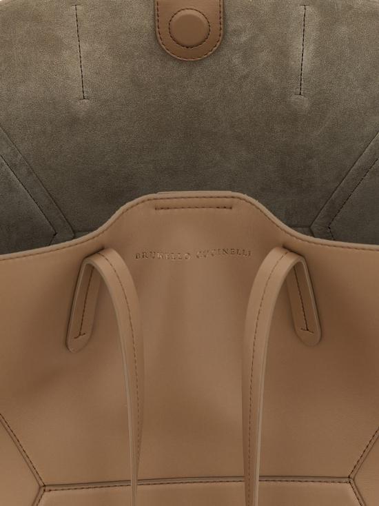 25FW 브루넬로 쿠치넬리 숄더백 MBTKD2571C4275 Beige - BRUNELLO CUCINELLI