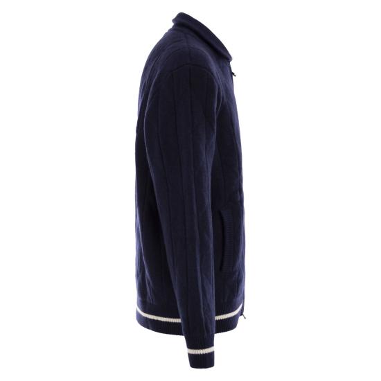 25FW 키톤 봄버 자켓 UMK075502001 BLUE - KITON