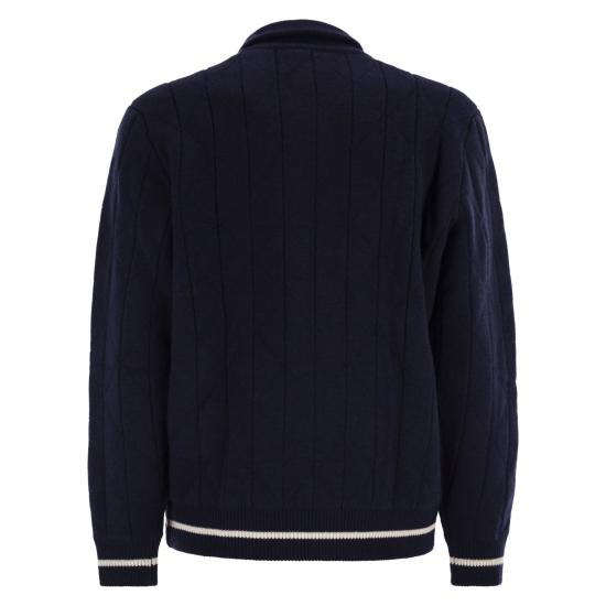 25FW 키톤 봄버 자켓 UMK075502001 BLUE - KITON